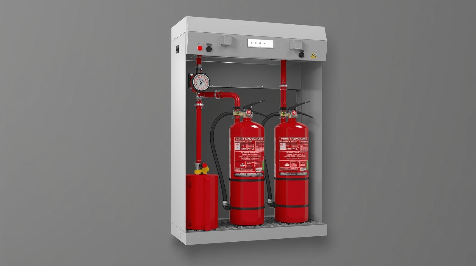 9KG Automatic Fire Extinguisher — Sprinkler Type 3